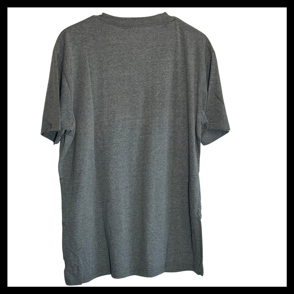 NWOT Pivotal Partners America the Beautiful Graphic T-Shirt Gray Mens Large Rose - Picture 3 of 5